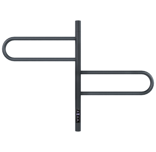 Полотенцесушитель Vincea VTD-1R1CGE 43х59 электрический графит - фото 3