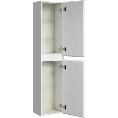 Шкаф-пенал Aqwella Y GE0535WM 35х25х150 подвесной - фото 2