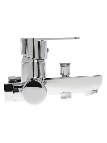 Душевой гарнитур со смесителем OneLife  P05-611cr настенный  хром - фото 5