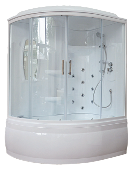 Душевой бокс Royal Bath ALP RB140ALP-T-R 140х95 стекло прозрачное