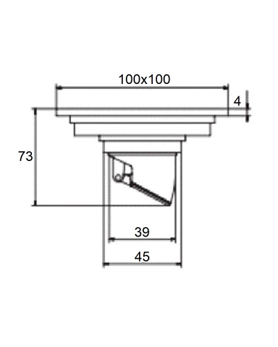 Душевой трап Orange TR01-007b напольный - фото 4