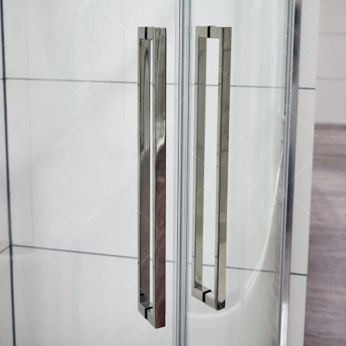 Душевой уголок RGW Stilvoll 06325388-11 80х80 стекло прозрачное профиль хром глянцевый без поддона - фото 2