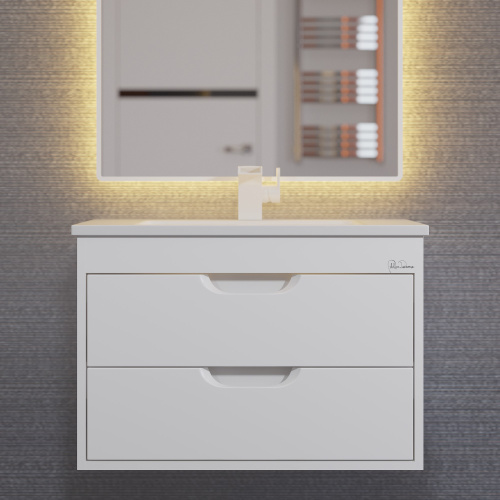 Тумба с раковиной Uperwood UPD Modul 393020548 62х45х57 цвет белый матовый - фото 5