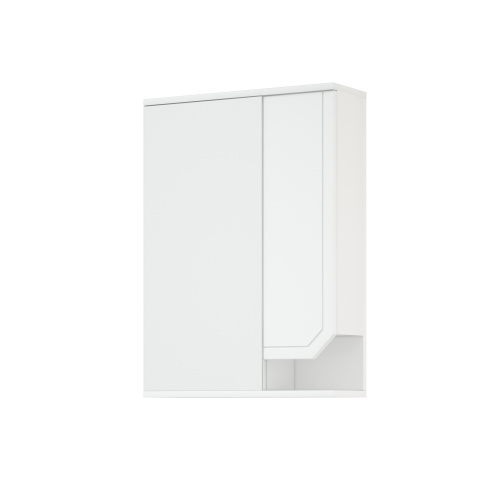 Зеркало-шкаф Corozo Сириус SD-00001440 55х15х77 подвесной цвет белый - фото 4