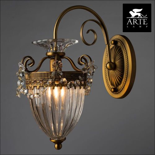 Бра Arte Lamp Schelenberg (Сцхеленберг) A4410AP-1SR - фото 4