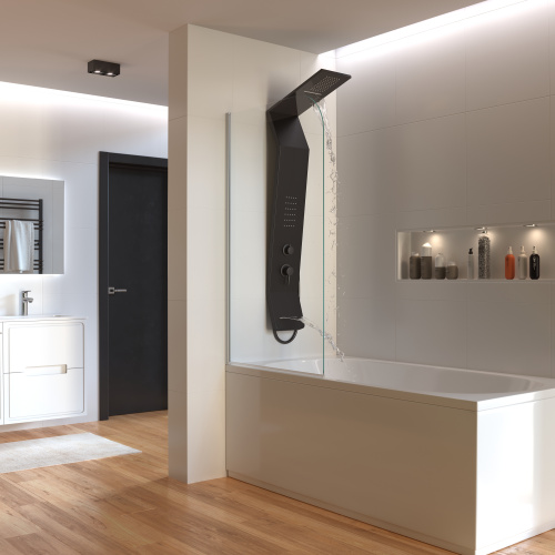 Душевая панель Taliente TA-G-A06B/Bb+s прямоугольная настенная - фото 4