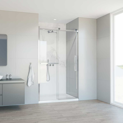 Душевая дверь Vincea Como Soft VDS-1CS120CL 120х195 стекло прозрачное профиль хром глянцевый