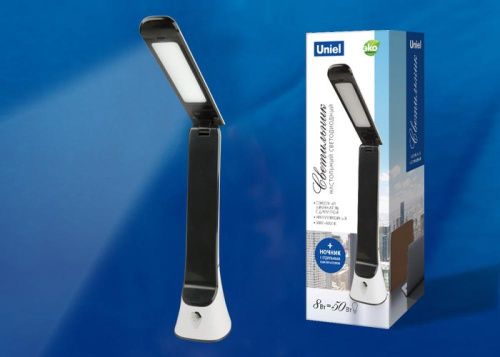 Настольная лампа Uniel TLD-564 TLD-564 White-Black/LED/500Lm/3000-6000K/Dimmer/NightLight - фото 2