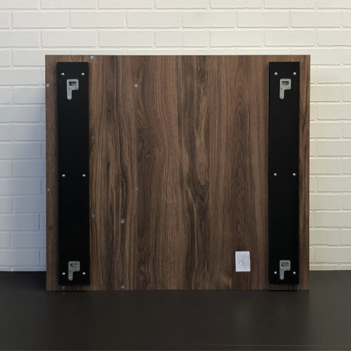 Зеркало-шкаф Comforty Равенна 00-00006656CF 88х16х80 подвесной цвет дуб темно-коричневый - фото 5