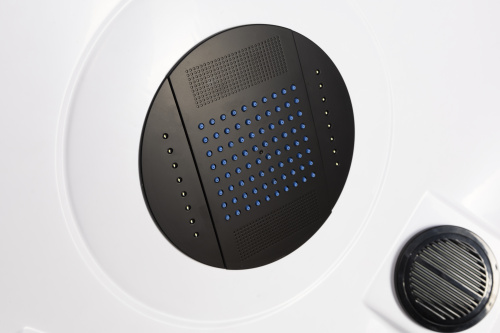 Душевая кабина Niagara Premium 69020134GDBLACK 100х100 трапеция с крышей ориентация универсальная - фото 5