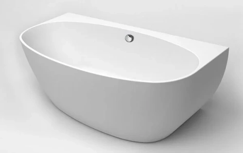 Ванна акриловая Vagnerplast Benin KRBV178BEN9X-64 170х80 пристенная овальная без каркаса - фото 3