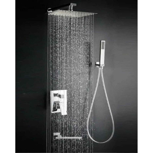 Душевая система ALMAes Elbe TVZ-0812 встраиваемая цвет хром - фото 2