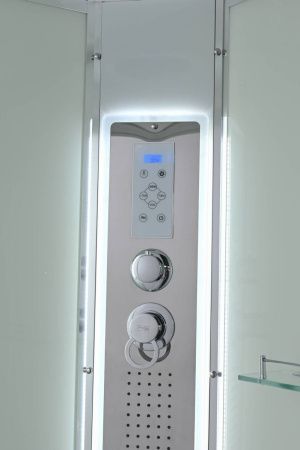 Душевая кабина AvaCan EM EM5912RLEDT 120х90 асимметричная с крышей ориентация правая