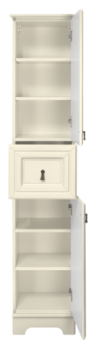 Шкаф-пенал Misty Лувр П-Лвр04035-1014П 38х31х179 напольный - фото 2