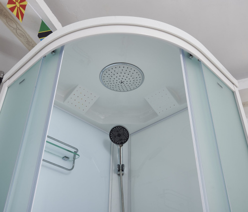 Душевая кабина Timo Imwei XDL-09W 90х90 четверть круга с крышей ориентация универсальная - фото 3