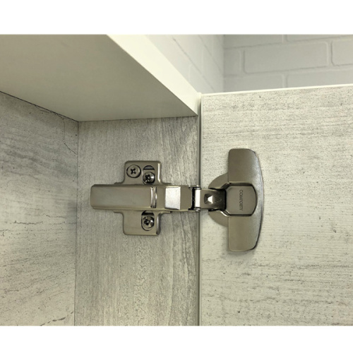 Зеркало-шкаф Comforty Никосия 00-00006163CF 70х14х80 подвесной цвет дуб белый - фото 5