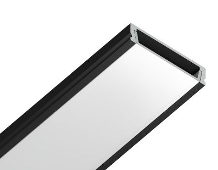 Алюминиевый накладной профиль Ambrella Light Alum Profile (Алум Профиле) GP1800BK