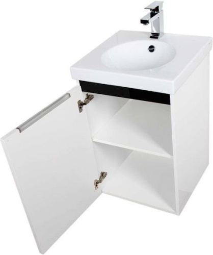 Тумба с раковиной De Aqua Ариетта 00184626 50х46х76 подвесная - фото 4