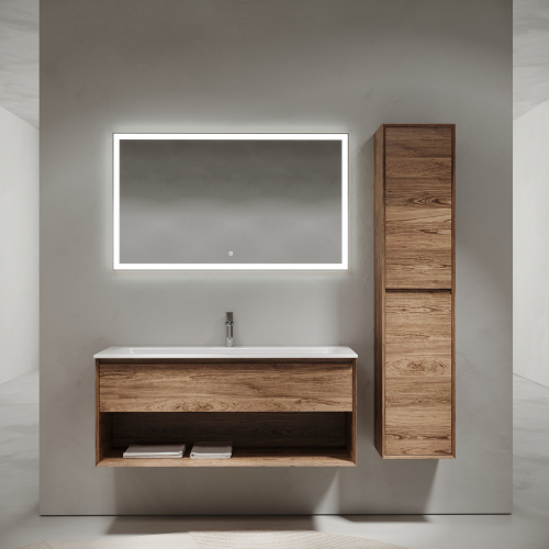 Тумба под раковину Sancos Marmi 1.0 MR1.0120ECH 120х45х52 подвесная цвет дуб чарльстон - фото 3