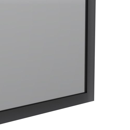 Душевая шторка Reflexion Fix RX14050TBL-04 50x140 стекло тонированое профиль черный матовый ориентация универсальная - фото 5