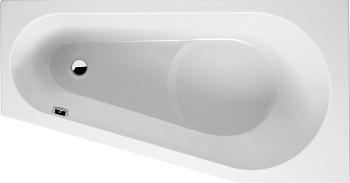 Ванна акриловая Riho DELTA B069001005 160х80 пристенная асимметричная без ножек