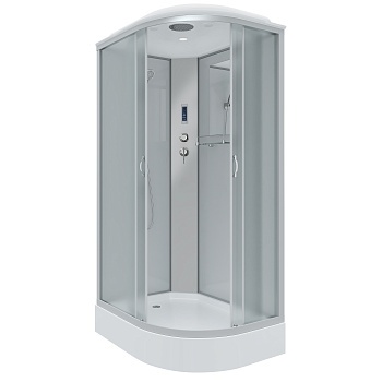 Душевая кабина Niagara Classic 33121423LP 120х80 асимметричная с крышей ориентация левая