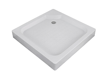 Душевой поддон Taliente PTA-10102 100х100 акрил белый с каркасом