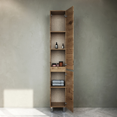 Шкаф-пенал Am.Pm Gem S M91CSR0306OF 30х32х190 напольный цвет светлый дуб - фото 3