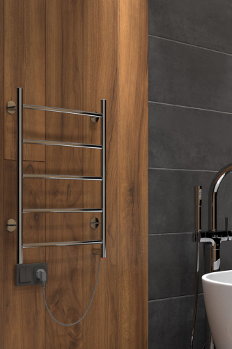 Полотенцесушитель Indigo ARC LCAE60-40R 43х60 электрический хром - фото 2