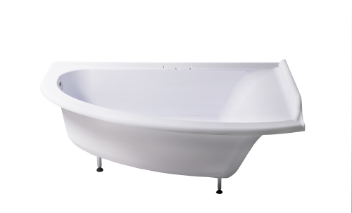 Ванна из литьевго мрамора Astra-Form Анастасия 01010024 182х125 угловая асимметричная с ножками - фото 3