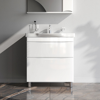 Тумба под раковину Am.Pm Like M80FSX0802WG 80х45х65 напольная цвет белый