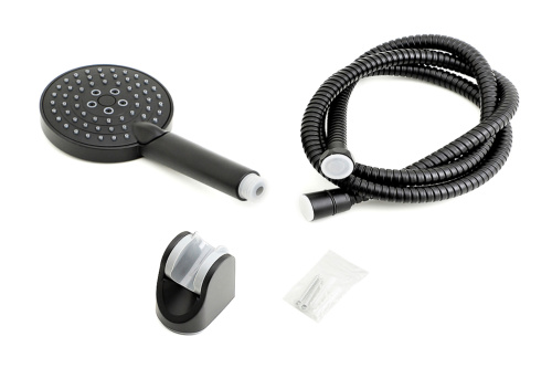 Душевой гарнитур Orange Style LM53b настенный  черный - фото 5