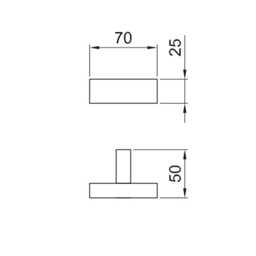 Крючок Fantini Linea 92 P5 7708 - фото 2