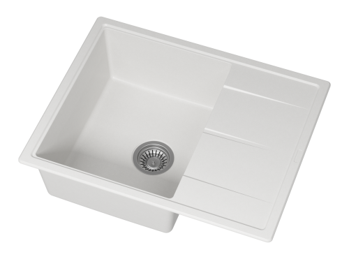 Кухонная мойка Misty Titan TIT-65х51-03 65х51 цвет белый - фото 4