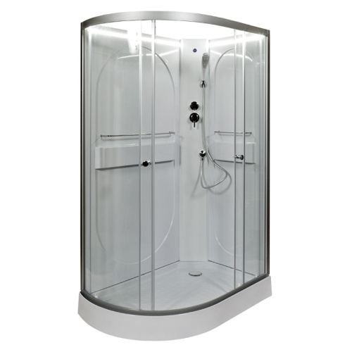 Душевая кабина AvaCan L602RNLED 120х80 асимметричная без крыши ориентация правая - фото 2