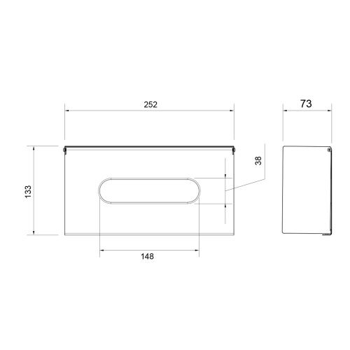 Диспенсер для бумажных полотенец Timo Petruma 15244/13 - фото 2