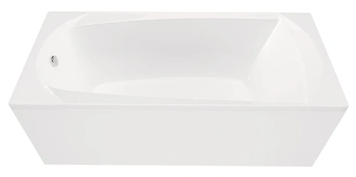 Ванна акриловая 1MarKa ELEGANCE 01эл1770 170х70 пристенная прямоугольная без ножек и каркаса - фото 2