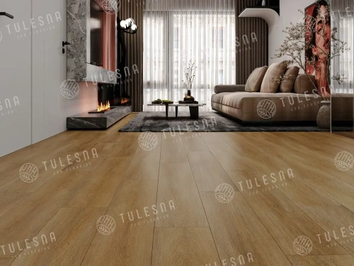 SPC ламинат Tulesna Ottimo 1004-6 Grazioso толщина 0.4 см 43 класс 1220х183 - фото 4