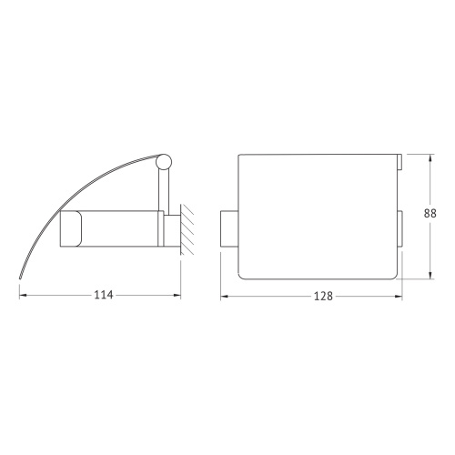 Бумагодержатель Artwelle REGEN 8326 - фото 2
