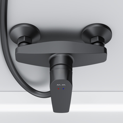 Смеситель для душа Am.Pm Gem F90A20022 настенный черный - фото 4