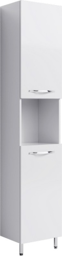 Шкаф-пенал Aqwella Y Agr.05.04 40х30х185 напольный цвет белый - фото 2