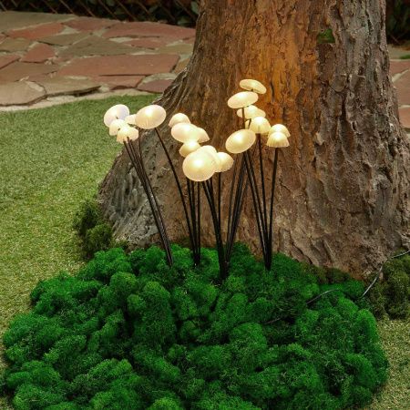 Садовый светильник на солнечной батарее Uniel USL-S-832/PM030 FAIRY MUSHROOMS SET25
