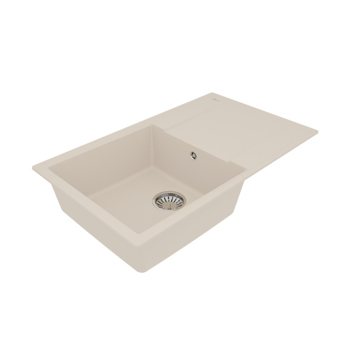 Кухонная мойка LeMark Imandra 840 9910036 84х50 цвет бежевый поверхность матовая - фото 2