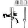Смеситель для ванны Daniel Trilogy TG61015 настенный черный