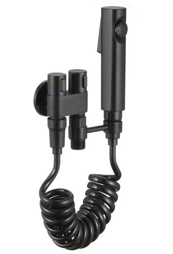 Гигиенический душ со смесителем Fmark FS-FXQ02H черный - фото 2