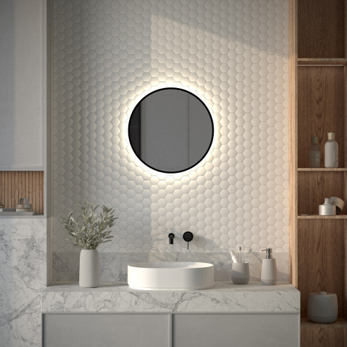 Зеркало в ванную Defesto AURA DF 2982 50х50 - фото 3