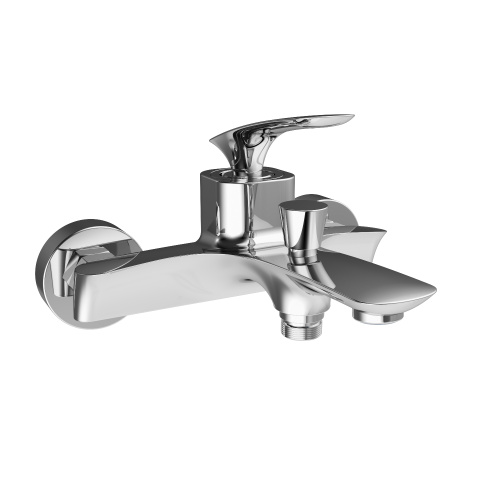 Смеситель для ванны Tokito FUJI TOK-FUJ-1014 настенный хром - фото 2