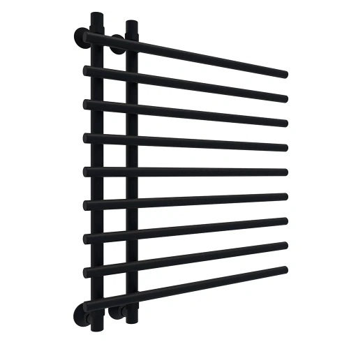 Полотенцесушитель Veconi Tufo T801070B 70х80 водяной черный