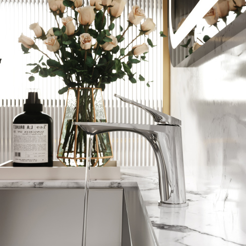 Смеситель Tokito MITSUISHI TOK-MIT-1011 на раковину хром - фото 5