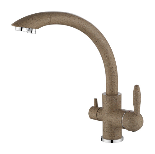 Смеситель для кухни Paulmark ESSEN Es213001-302 на раковину песочный